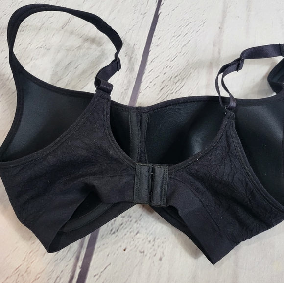 *3/$30* Carole Hochman Sleep Bra Black -M - Picture 2 of 3